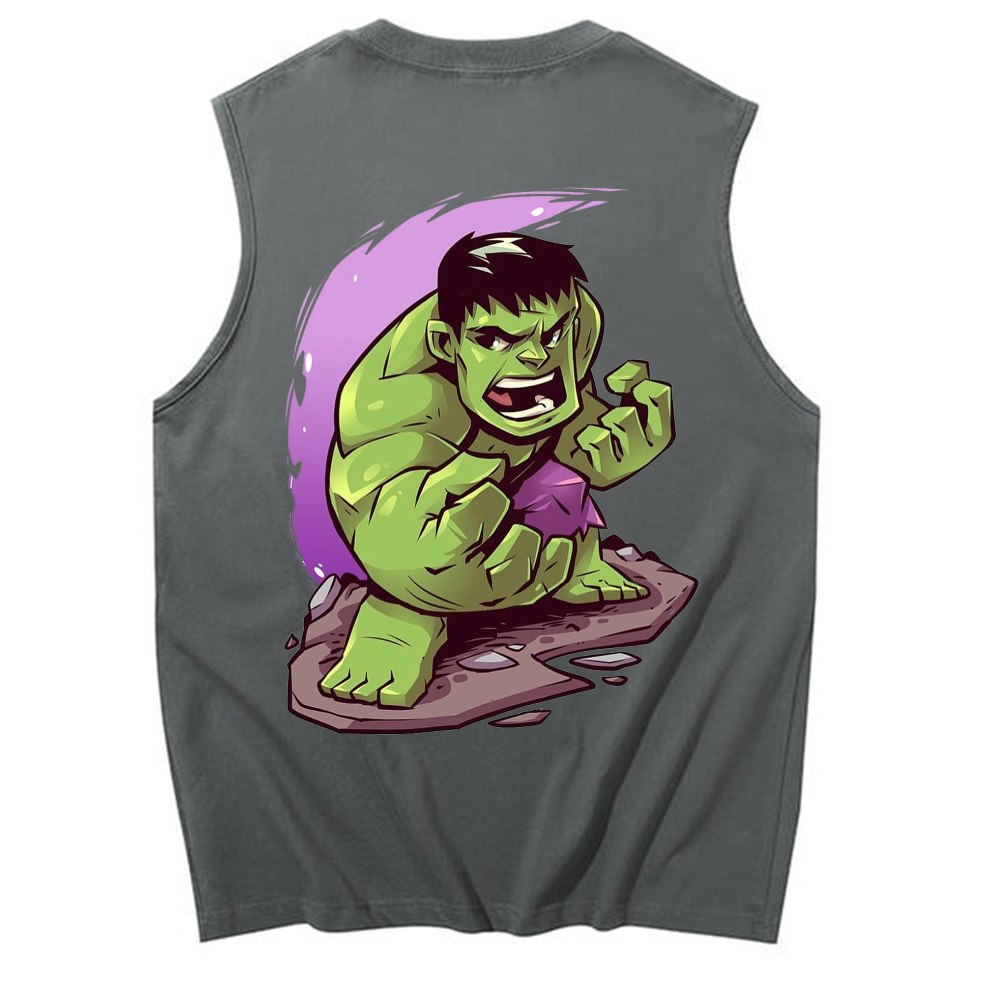 （画像用） アベンジャーズ The Avengers コットン100％タンクトップ（背面プリント）